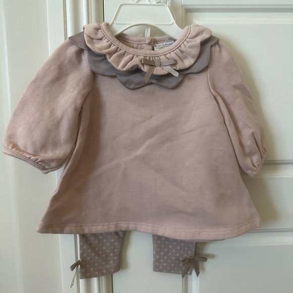 NWT! Infant two piece matching set! Size: 0-3 months. Brand: Piper and Posie. - Picture 1 of 8